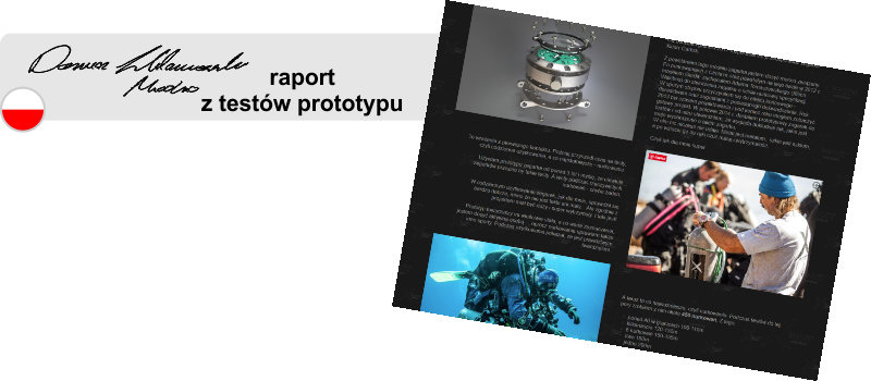 Garfish - Darek Wilamowski testy prototypu Garfish - Darek Wilamowski testy prototypu